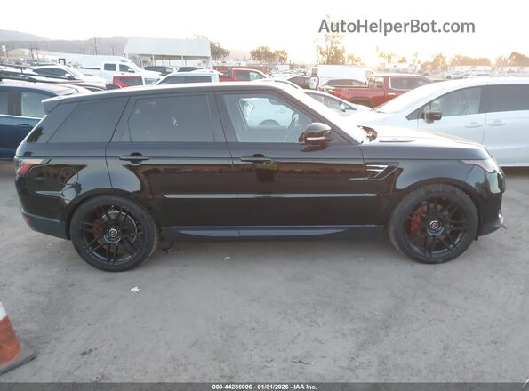 SALWG2RU4KA869410 2019 LAND ROVER RANGE ROVER SPORT Black Widok wnętrza z tyłu