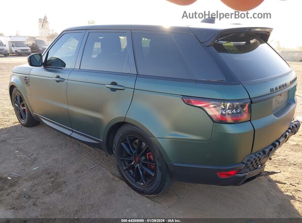 SALWG2RV8KA418909 2019 LAND ROVER RANGE ROVER SPORT Green Rear left