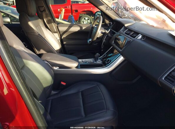 SALWG2RV8KA418909 2019 LAND ROVER RANGE ROVER SPORT Green Front interior view