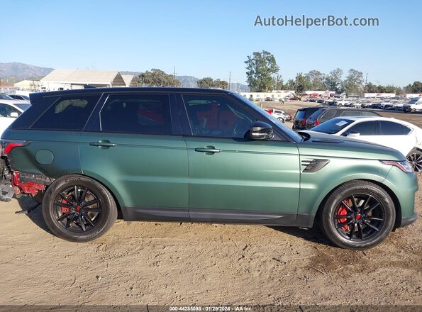 SALWG2RV8KA418909 2019 LAND ROVER RANGE ROVER SPORT Green 360 interior view