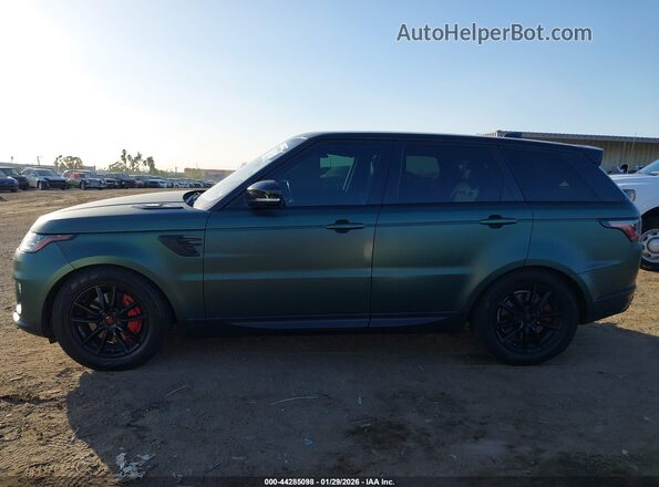 SALWG2RV8KA418909 2019 LAND ROVER RANGE ROVER SPORT Green 