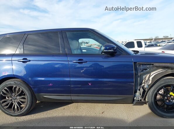 SALWR2FE5HA148321 2017 LAND ROVER RANGE ROVER SPORT Blue 360 interior view