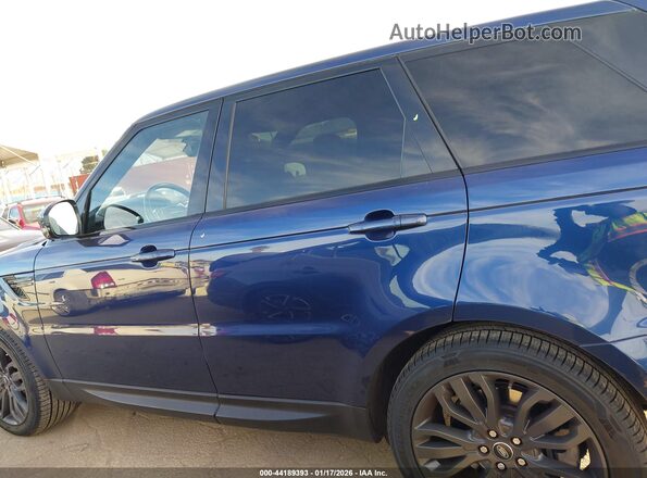 SALWR2FE5HA148321 2017 LAND ROVER RANGE ROVER SPORT Blue 
