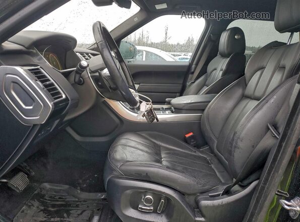 SALWR2FE5HA171811 2017 LAND ROVER RANGE Black Front interior view
