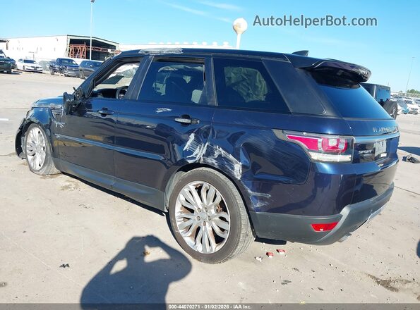 SALWR2FV9HA677027 2017 LAND ROVER RANGE ROVER SPORT Blue Задня ліва чверть