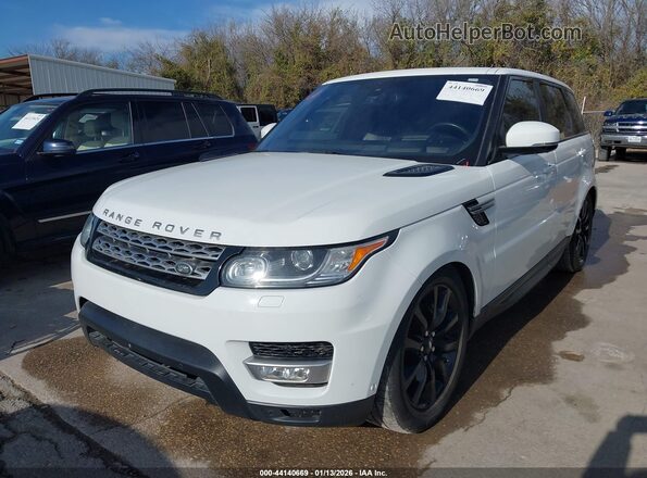 SALWR2KF3GA632498 2016 LAND ROVER RANGE ROVER SPORT White Առջևի ձախ երեք քառորդ տեսարան