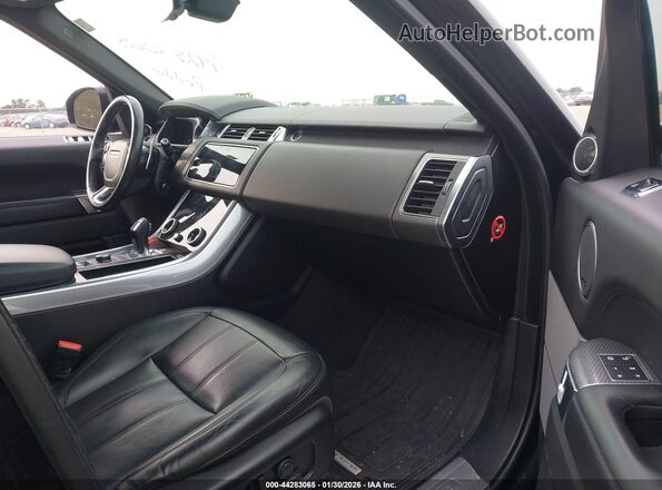 SALWR2RE1JA183424 2018 LAND ROVER RANGE ROVER SPORT Black Սալոնի դիմացի տեսք