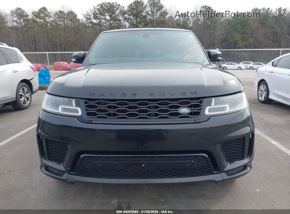 SALWR2RE1JA183424 2018 LAND ROVER RANGE ROVER SPORT Black Դիմացի տեսք