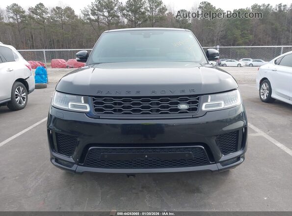 SALWR2RE1JA183424 2018 LAND ROVER RANGE ROVER SPORT Black Սարքավորումների վահանակի տեսք