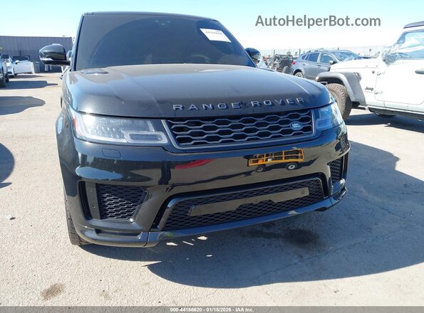 SALWR2RE6JA182785 2018 LAND ROVER RANGE ROVER SPORT Black Դիմացի տեսք