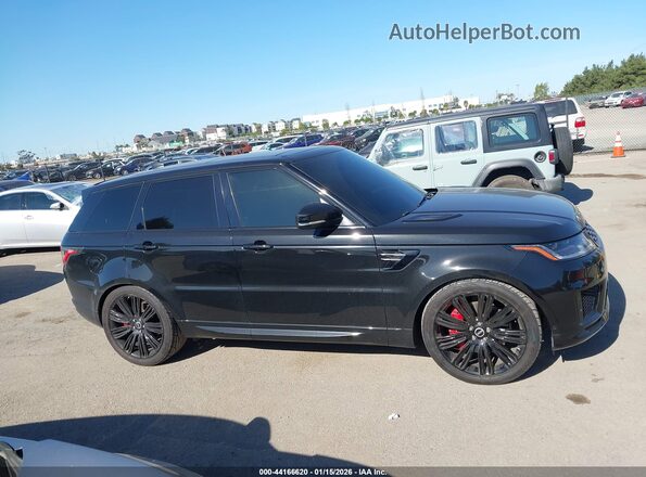 SALWR2RE6JA182785 2018 LAND ROVER RANGE ROVER SPORT Black Սալոնի հետևի տեսք