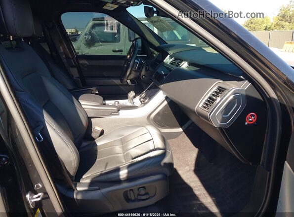 SALWR2RE6JA182785 2018 LAND ROVER RANGE ROVER SPORT Black Սալոնի դիմացի տեսք