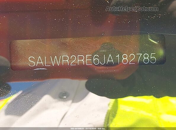 SALWR2RE6JA182785 2018 LAND ROVER RANGE ROVER SPORT Black Շարժիչի բաժամունքի տեսք