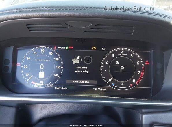 SALWR2RE6JA182785 2018 LAND ROVER RANGE ROVER SPORT Black Հետևի նստատեղերի տեսք