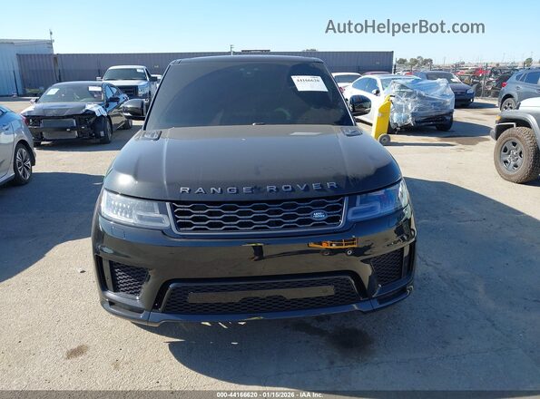 SALWR2RE6JA182785 2018 LAND ROVER RANGE ROVER SPORT Black Սարքավորումների վահանակի տեսք