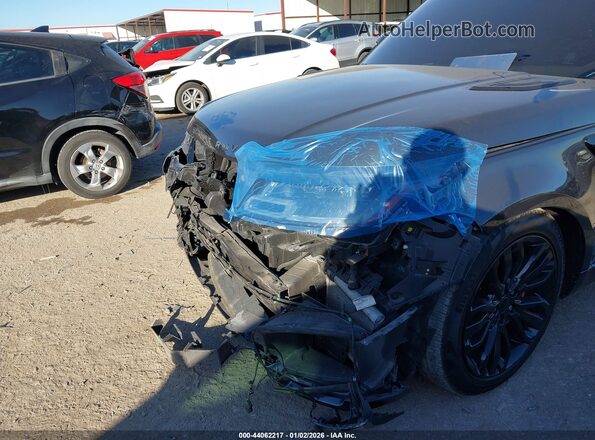 SALWR2RE8JA184697 2018 LAND ROVER RANGE ROVER SPORT Black Front view