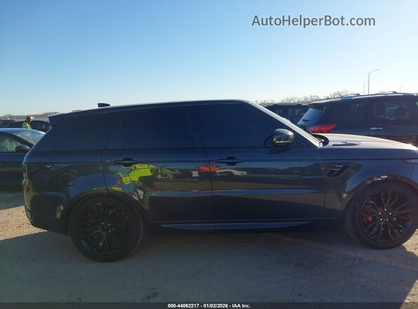 SALWR2RE8JA184697 2018 LAND ROVER RANGE ROVER SPORT Black Rear interior view