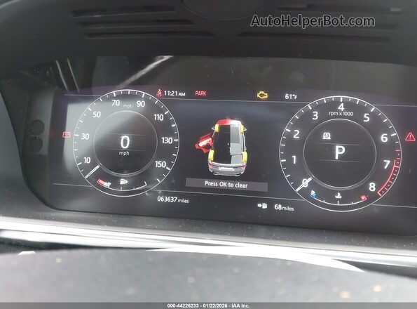 SALWR2RU1KA863705 2019 LAND ROVER RANGE ROVER SPORT Black Հետևի նստատեղերի տեսք