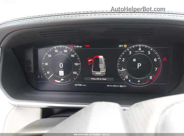 SALWR2RV1JA812647 2018 LAND ROVER RANGE ROVER SPORT Red Вид задніх сидінь