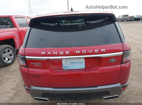 SALWR2RV1JA812647 2018 LAND ROVER RANGE ROVER SPORT Red 