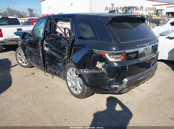 SALWR2RV1KA826551 2019 LAND ROVER RANGE ROVER SPORT Black Задня ліва чверть