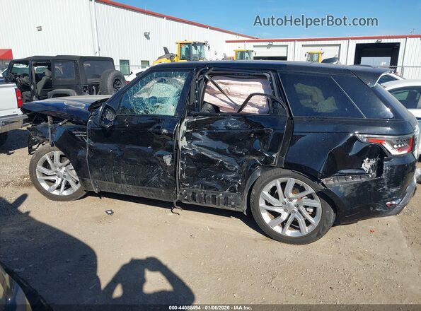 SALWR2RV1KA826551 2019 LAND ROVER RANGE ROVER SPORT Black Вид задньої частини салону