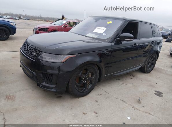 SALWR2RV3JA193517 2018 LAND ROVER RANGE ROVER SPORT Black Front left