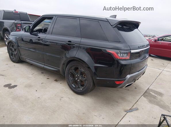 SALWR2RV3JA193517 2018 LAND ROVER RANGE ROVER SPORT Black Rear left