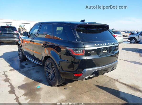 SALWR2RV6JA404838 2018 LAND ROVER RANGE ROVER SPORT Черный 