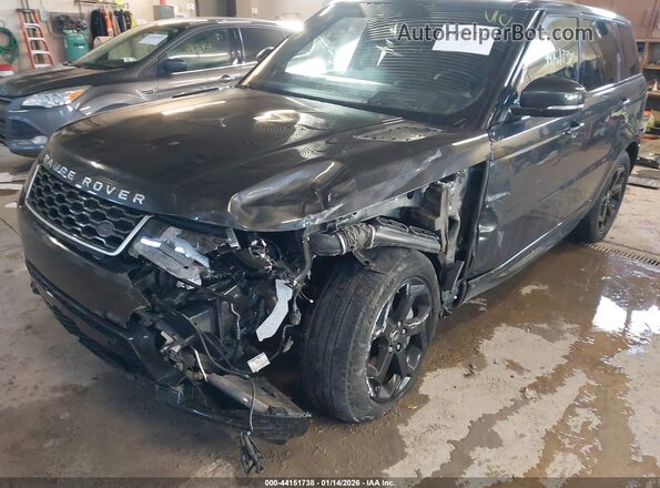SALWR2RV6JA811512 2018 LAND ROVER RANGE ROVER SPORT Black Widok z przodu