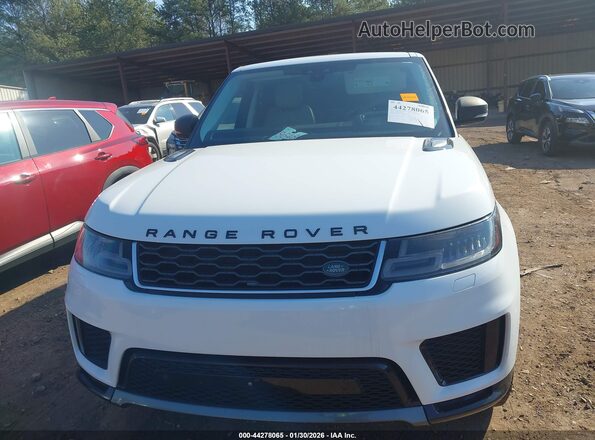 SALWR2RV7JA191639 2018 LAND ROVER RANGE ROVER SPORT White Սարքավորումների վահանակի տեսք