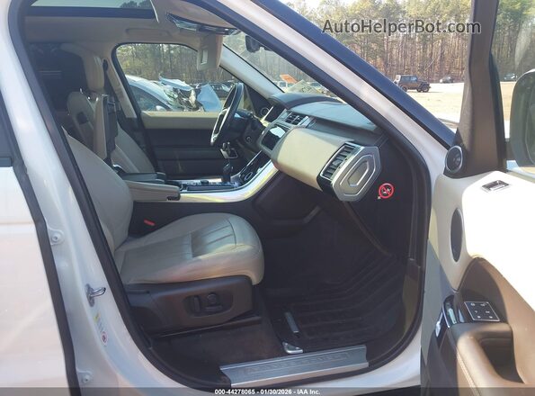 SALWR2RV7JA191639 2018 LAND ROVER RANGE ROVER SPORT White Սալոնի դիմացի տեսք