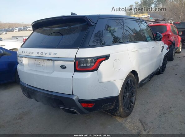 SALWR2RV7JA404931 2018 LAND ROVER RANGE ROVER SPORT White Задня права чверть