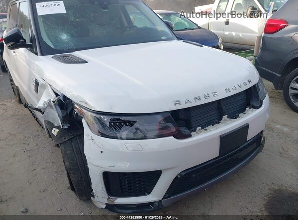 SALWR2RV7JA404931 2018 LAND ROVER RANGE ROVER SPORT White Вид спереду