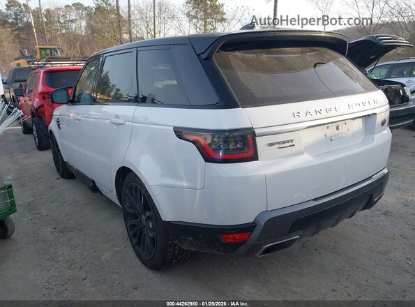 SALWR2RV7JA404931 2018 LAND ROVER RANGE ROVER SPORT White Задня ліва чверть