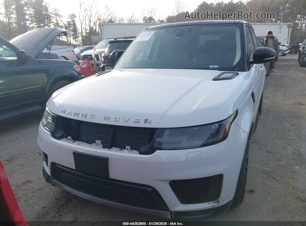SALWR2RV7JA404931 2018 LAND ROVER RANGE ROVER SPORT White Вид щитка приладів