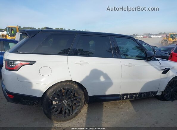 SALWR2RV7JA404931 2018 LAND ROVER RANGE ROVER SPORT White Вид задньої частини салону
