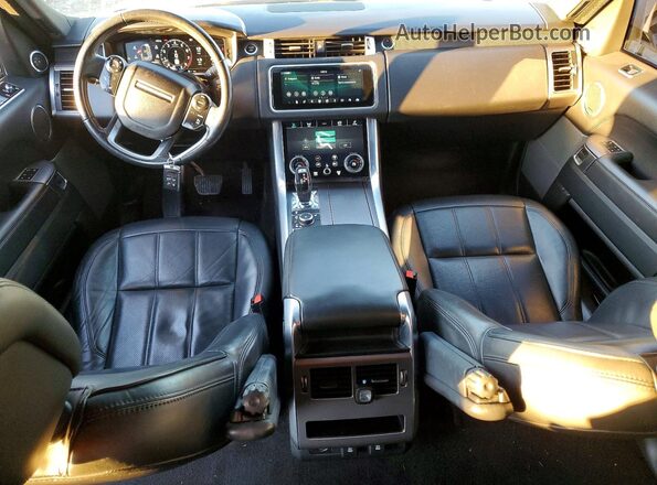 SALWR2RV7KA829051 2019 LAND ROVER RANGE White Dashboard view
