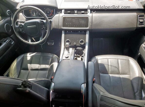 SALWR2SE0NA211827 2022 LAND ROVER RANGE Gray Առջևի վահանակի տեսք