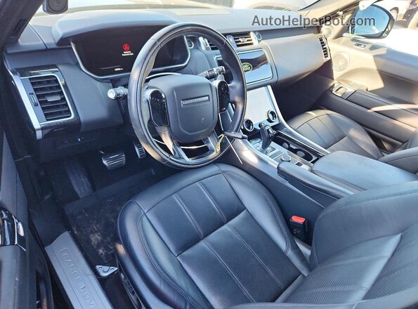 SALWR2SE0NA234783 2022 LAND ROVER RANGE Black Առջևի վահանակի տեսք