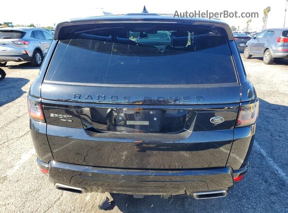 SALWR2SE0NA234783 2022 LAND ROVER RANGE Black Հետևի տեսք
