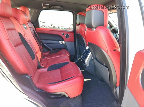 SALWR2SE3MA757097 2021 LAND ROVER RANGE Белый Вид задней части салона