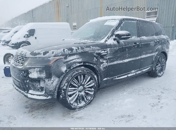 SALWR2SE8NA212269 2022 LAND ROVER RANGE ROVER SPORT Черный Передняя левая четверть