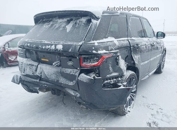 SALWR2SE8NA212269 2022 LAND ROVER RANGE ROVER SPORT Черный Вид спереди