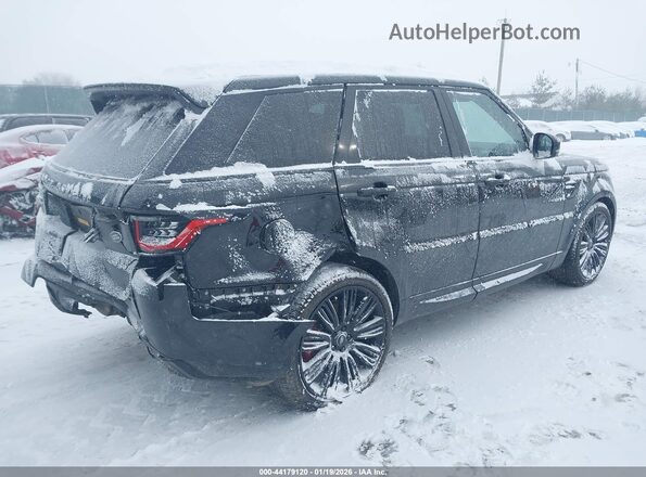 SALWR2SE8NA212269 2022 LAND ROVER RANGE ROVER SPORT Черный Задняя правая четверть