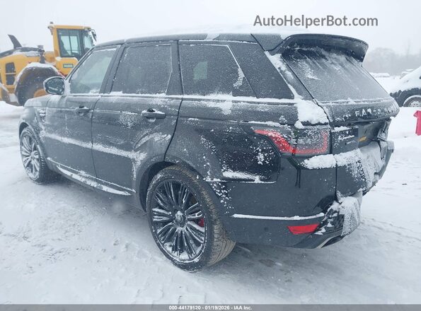 SALWR2SE8NA212269 2022 LAND ROVER RANGE ROVER SPORT Черный Задняя левая четверть