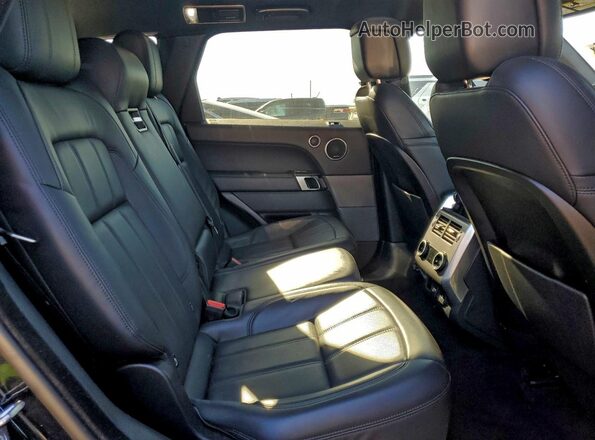 SALWR2SU1LA724718 2020 LAND ROVER RANGE Black უკანა სავარძლების ხედი