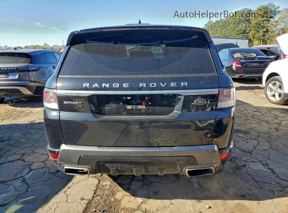SALWR2SU1LA724718 2020 LAND ROVER RANGE Black უკანა ხედი