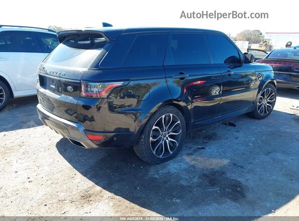 SALWR2SU1NA218258 2022 LAND ROVER RANGE ROVER SPORT Черный Задняя правая четверть