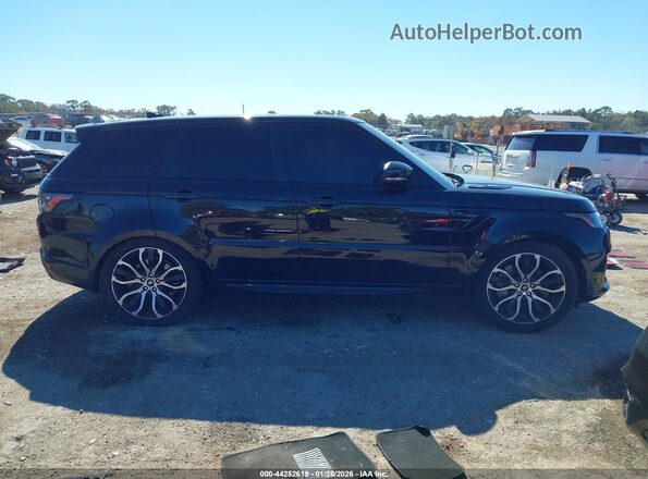 SALWR2SU1NA218258 2022 LAND ROVER RANGE ROVER SPORT Черный Вид задней части салона